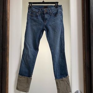 MOTHER The Pony Boy Fray Ride a Dark Horse Jean Size 25